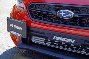 Subaru WRX STI License Plate Holder - Perrin Performance - PA Alta - `18-`21 Subaru WRX STI License Plate Holder - Perrin Performance - PA Alta - `18-`21